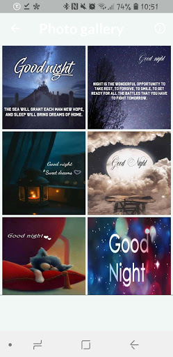 Good Night Images and Quotes Screen 3
