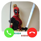 Fake Call From Deadpool girl icon
