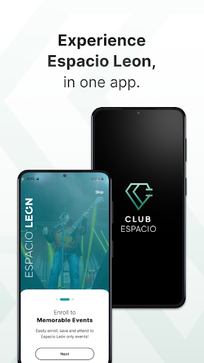 Android application Espacio Leon screenshort