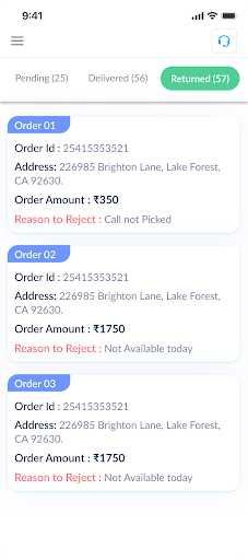 Buyume Delivery Rider Screen 3