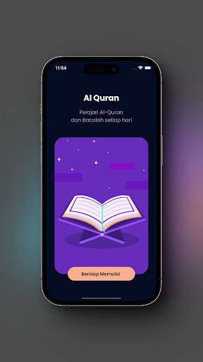 Android application Ngaji - Al Quran Digital screenshort