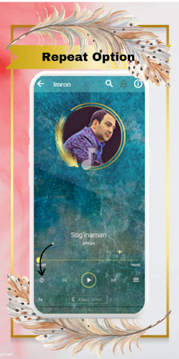 Android application Imron Qo'shiqlari Mp3 ~ 2023 screenshort
