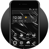Stylish Black Phone 7 Launcher icon