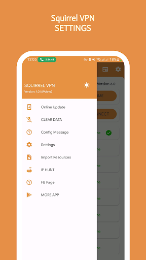 SQUIRREL VPN Screen 3