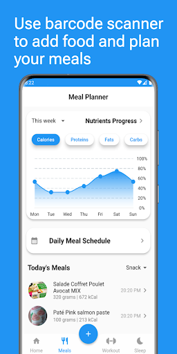 TrackFIT: Plan Workouts & Diet Screen 3