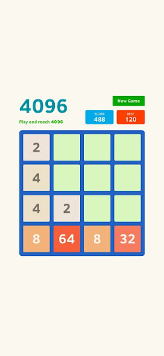 4096 - Play and reach 4096 Screen 2