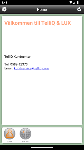 Android application Streetlight screenshort