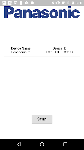 Android application Pan 1780 Relay Eval screenshort