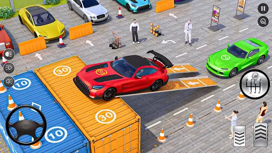 3D игра о парковке автомобиля
