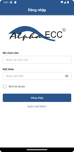 Android application AECC Workspace screenshort