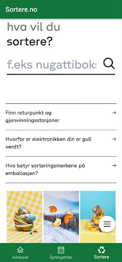 GLØR Husholdning Screen 3