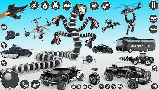 Cobra Robô Carro Jogo – Apps no Google Play