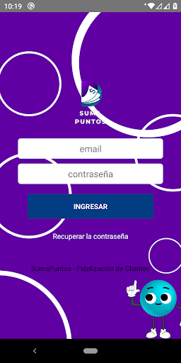 Android application Empleados SumaPuntos screenshort
