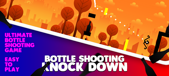Bottle Shooting Knock Down