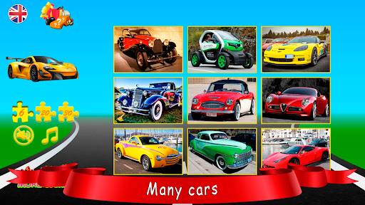 Puzzles cars Screen 2