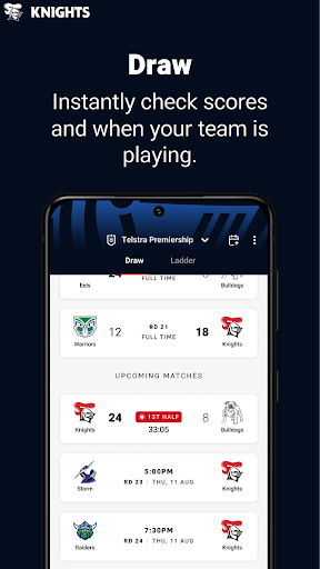 Screenshot of Newcastle Knights
