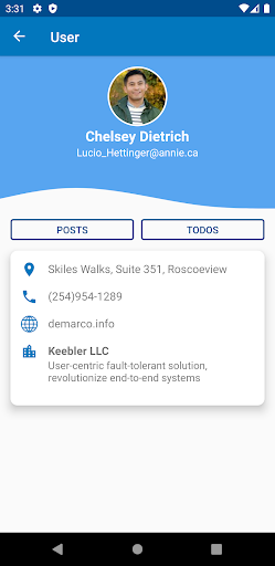 user place holder Screen 2