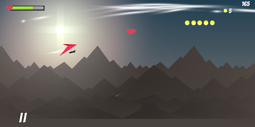Android application Sky Gliders screenshort