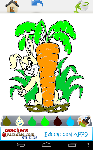 Easter Finger Painting Game Screen 3