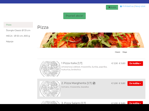 Italia Pizza Screen 3