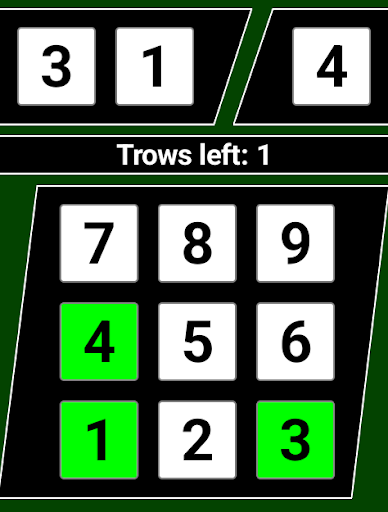 Old mans Dice Screen 2