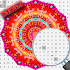 Mandala Pixel Art Coloring By Number7.0
