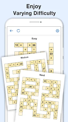 Math Cross - Math Puzzle Games - Screenshot 2