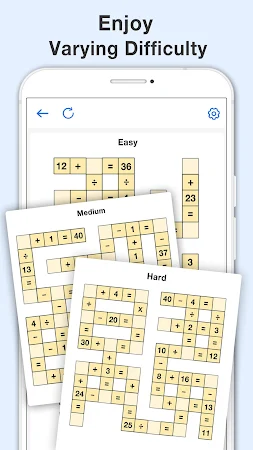 Game screenshot Math Cross - Math Puzzle Games hack