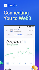 Captura de Pantalla 1 Zerion Web3 DeFi & NFT Wallet android