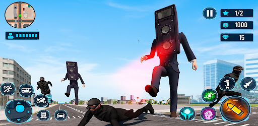 Superhero Rope Monster Game