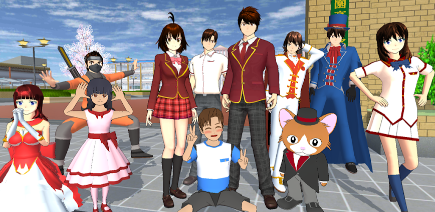 SAKURA School Simulator (MOD, Unlocked)