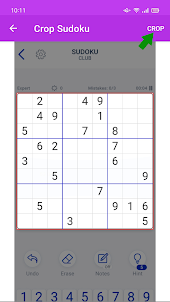 Scan & Solve Sudoku