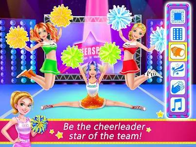 Cheerleader-Spiele Mädchen