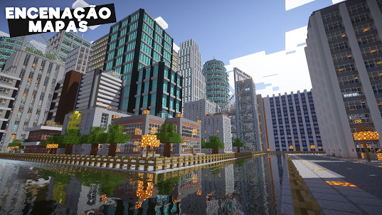 Mapas da Cidade Mod Minecraft