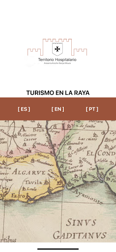 Android application Turismo en la Raya screenshort