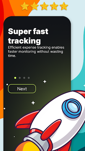 Android application Expense Tracker screenshort