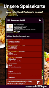 Screenshot 4 Restaurant Delphi Kronau android