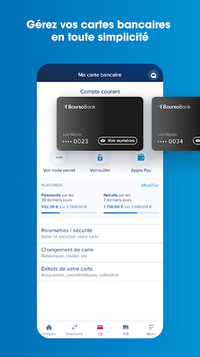 Screenshot of BoursoBank