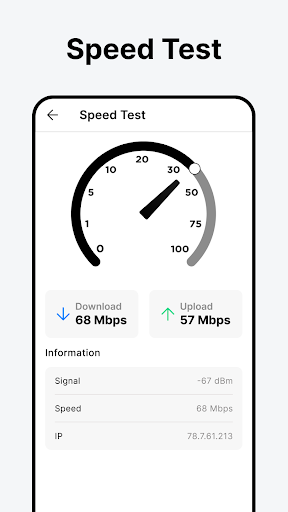 WiFi Analyzer - Speed Test Screen 2