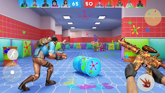 Jeu de tir paintball 3D MOD APK (argent illimité) 2