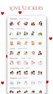 WASticker - Love Stickers App Screenshot