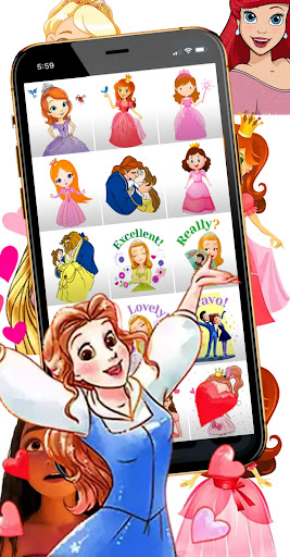 Barbiee princess WAStickers