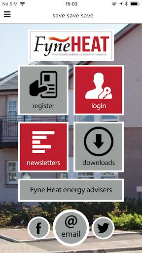 Android application Fyne HEAT screenshort