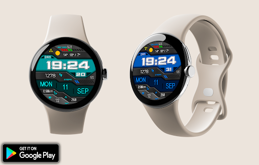 Digital Rekan Watch Face Screen 3