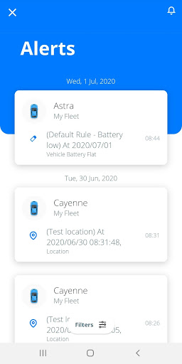 iTrack Live Screen 3