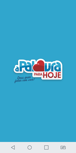Android application A Palavra Para Hoje screenshort