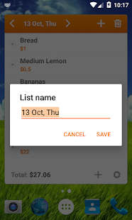 Simple Shopping List Pro Screenshot