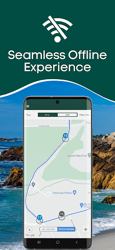 Screenshot of 17 Mile Drive Audio Tour Guide