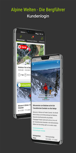 Android application Alpine Welten die Bergführer screenshort
