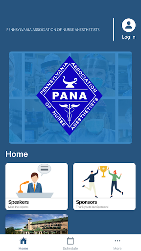 Android application PANA Symposiums screenshort